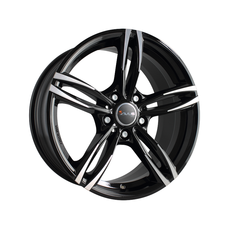 Avus AC MB3 Negra y Pulida 8.5x19 +9.5x19